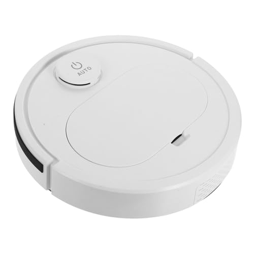 Ciieeo Intelligenter Saugroboter mit Wischfunktion Automatischer USB Aufladbarer Staubsauger für Teppiche und Hartböden Ultradünn und Flexibel Geeignet für Zuhause Weiß von Ciieeo
