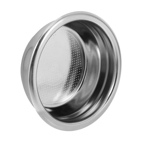 Ciieeo Kaffeepulverschale Siebbecher Für Kaffee Werkzeug Zur Kaffeezubereitung Wiederverwendbarer Kaffee- Und Teefilter Espresso-filterbecher Edelstahl 304 Silver von Ciieeo