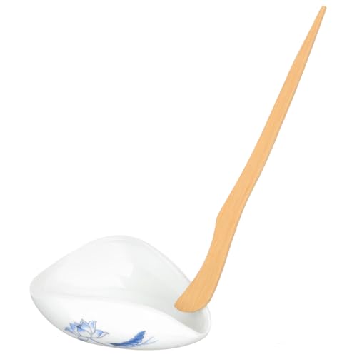 Ciieeo Keramik Teelöffel Set mit Einzigartigem Kleiner Teeportionierer und Aufbewahrungsteller Ergonomisch Geformt Leicht zu Reinigen Stilvolles Tee Accessoire für von Ciieeo