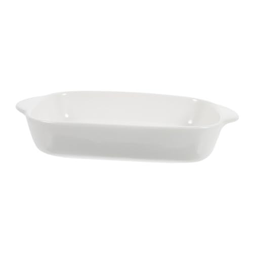 Ciieeo Keramische Pfanne mit Doppelgriff Robuste Backform für Kuchen Lasagne und Gemüse Design Hochtemperaturbeständig und Leicht zu Reinigen für Mikrowelle von Ciieeo