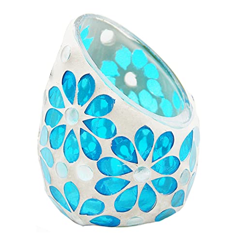 Ciieeo Kerzenständer Aus Glas Dekorative Blumen Heimdekoration Hochzeitsbedarf Vintage-Stil Material Ciieeo Kerzenständer Aus Glas Dekorative Blumen Heimdekoration Hochzeitsbedarf Vintage-Stil Material von Ciieeo