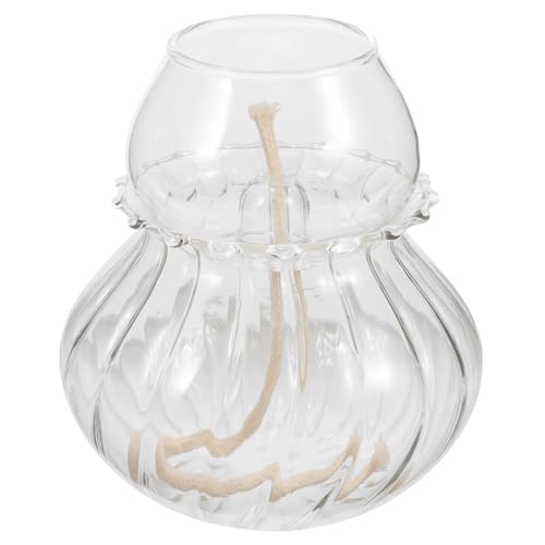 Ciieeo Klare Petroleumlampe Tischplatte Dekorative Öllaterne Für Innenbereich Aus Glas Ohne Lampenöl Mit Vintage-Design Für Wohnzimmer Schlafzimmer Ciieeo Klare Petroleumlampe Tischplatte Dekorative Öllaterne Für Innenbereich Aus Glas Ohne Lampenöl Mit Vintage-Design Für Wohnzimmer Schlafzimmer von Ciieeo