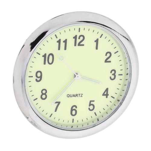 Ciieeo Kleine Auto quarzuhr zum Aufkleben Runde Leuchtende Armaturenbrettuhr für Auto Caravan und Zuhause Kompakte Einfach zu Installierende Uhr mit Präziser Zeitangabe Ciieeo Kleine Auto quarzuhr zum Aufkleben Runde Leuchtende Armaturenbrettuhr für Auto Caravan und Zuhause Kompakte Einfach zu Installierende Uhr mit Präziser Zeitangabe von Ciieeo