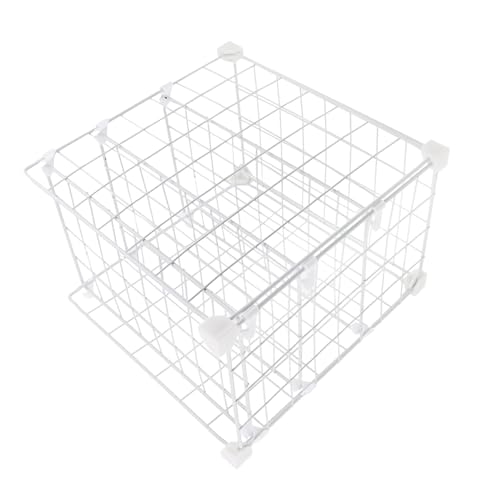 Ciieeo Küchenregal Organizer mit Verstellbaren Multifunktionales Metalldraht Regal für Kühlschrank und Gefrierschrank Luftdurchlässiges Design Einfache Montage Lagig von Ciieeo