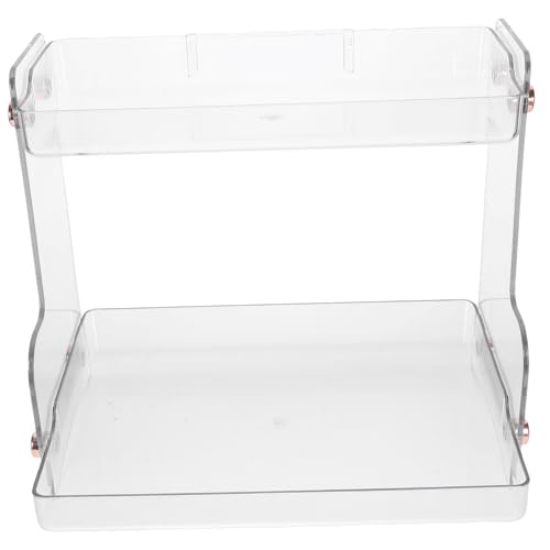 Ciieeo Küchentisch Organizer Badezimmer Ablage Regal für Kosmetik Toilettenartikel Transparenter Abnehmbarer Aufbewahrungsständer für Gewürze und Ciieeo Küchentisch Organizer Badezimmer Ablage Regal für Kosmetik Toilettenartikel Transparenter Abnehmbarer Aufbewahrungsständer für Gewürze und von Ciieeo