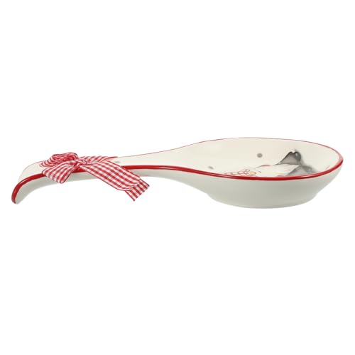 Ciieeo Küchenutensilienhalter für Essstäbchen Löffel und Gabeln Adorable Spoon Rest für Festliche Tischdekoration für Weihnachten und Asiatische Küche Ciieeo Küchenutensilienhalter für Essstäbchen Löffel und Gabeln Adorable Spoon Rest für Festliche Tischdekoration für Weihnachten und Asiatische Küche von Ciieeo