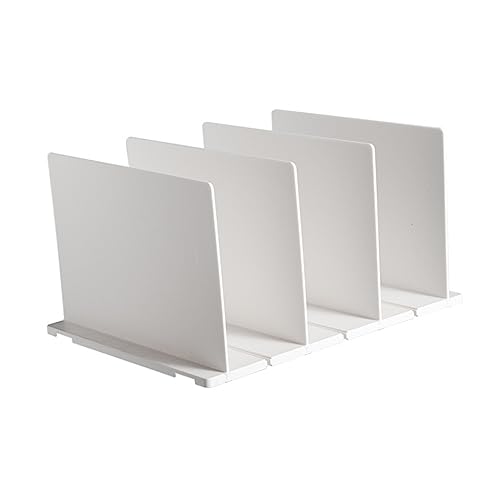 Ciieeo Kunststoff Schrankregalteiler Kleiderorganizer-teiler Bücherregalteiler Regal-kleiderteiler Multifunktionale Regal-Organizer Für Kleidung Und Bücher Ciieeo Kunststoff Schrankregalteiler Kleiderorganizer-teiler Bücherregalteiler Regal-kleiderteiler Multifunktionale Regal-Organizer Für Kleidung Und Bücher von Ciieeo