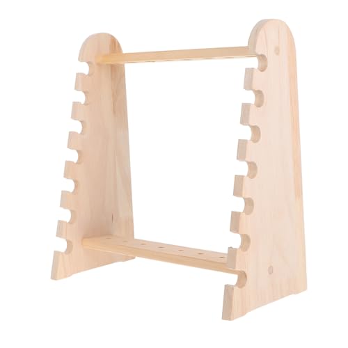 Ciieeo Lab Wooden Test Tube Rack Trapezoidal Compact Pipette Holder Space-saving Sample Tube Organizer For Laboratory And School Use Ciieeo Lab Wooden Test Tube Rack Trapezoidal Compact Pipette Holder Space-saving Sample Tube Organizer For Laboratory And School Use von Ciieeo