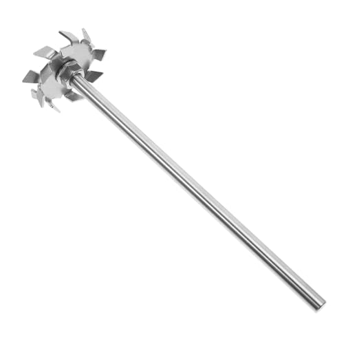 Ciieeo Labor Edelstahl Rührstab mit Kreuz rührblatt und Dispersionsscheibe Gleichmäßiges Mischen für Laborchemie Robustes Rührwerkzeug für Experimente Wiederverwendbar Ciieeo Labor Edelstahl Rührstab mit Kreuz rührblatt und Dispersionsscheibe Gleichmäßiges Mischen für Laborchemie Robustes Rührwerkzeug für Experimente Wiederverwendbar von Ciieeo