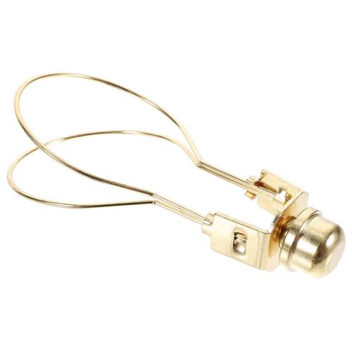 Ciieeo Lampenfassung Clip Lampenschirm Adapter aus Metall Kompatibel mit Standard Glühbirnen Vielseitiger Lampenschirm Halter für Tischleuchte Stehlampe DIY Beleuchtung Stabile von Ciieeo