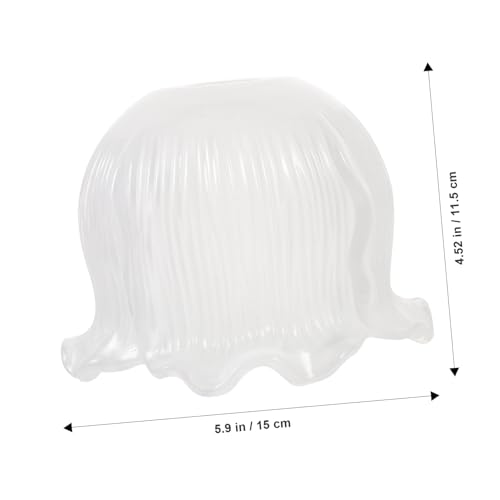 Ciieeo Lampenschirm Blumenform Ømm Lampenschirm Ersatz für Pendelleuchte Wandlampe Leichtes Langlebiges für Tisch und Hängelampen Ciieeo Lampenschirm Blumenform Ømm Lampenschirm Ersatz für Pendelleuchte Wandlampe Leichtes Langlebiges für Tisch und Hängelampen von Ciieeo