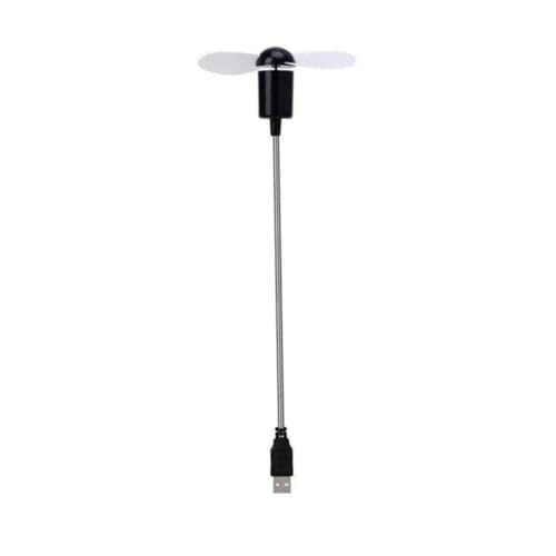 Ciieeo Leises Usb-schwanenhals-lüfterset 4-tlg. Tragbarer Elektrischer Lüfter Für Laptop Pc Schreibtisch Weicher Flexibler Kühlventilator Für Das Home Office von Ciieeo