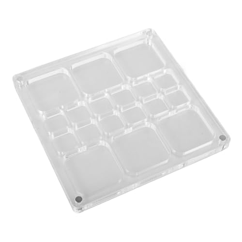 Ciieeo Magnetische Muschel Aufbewahrungsbox Mini Displaybox für Schmuck und Kleinteile Kratzfeste Muschel Vitrine mit Dicht Schließendem Deckel Kompakt und Langlebig für Zuhause und Büro von Ciieeo