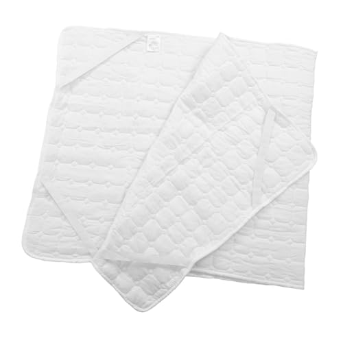 Ciieeo Matratzenabdeckungsschützer Staubdichter Matratzenbezug Matratzenauflage Bettwäsche gesteppter passgenauer Matratzenschoner Sofabezüge Sofabezug Bettschutz Polyester Baumwolle Weiß von Ciieeo