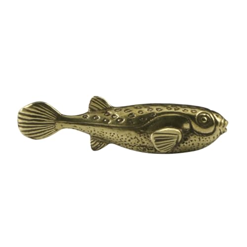 Ciieeo Messing Figurine Tier Kreative Desktop Dekoration für Zuhause und Büro Robuste und Langlebige Metallstatue oder Sammlerstück von Ciieeo