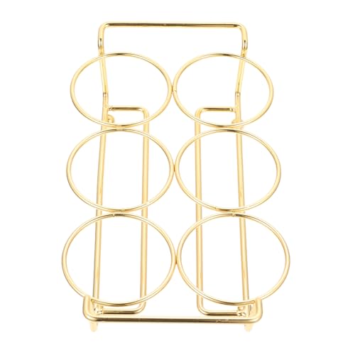 Ciieeo Metall Bar Rack Mehrloch Schnapsglashalter mit Flachem Sockel für Zuhause Bar und Restaurant Praktischer Schnapsglas Organizer und Weinbecherhalter für Party und Gastronomie von Ciieeo