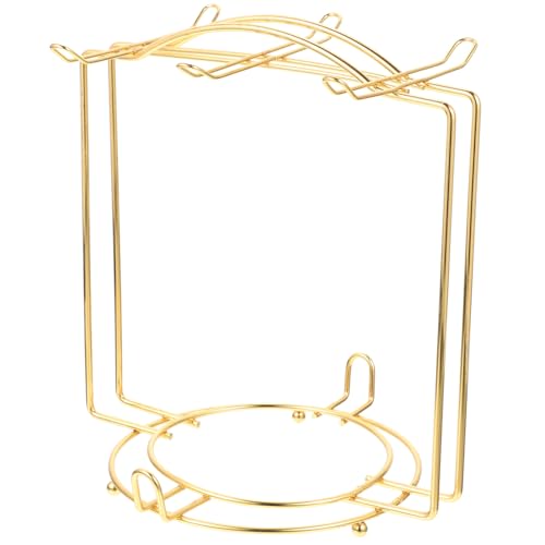 Ciieeo Metall Kaffeetassenhalter aus Robustem Stahl mit Stabilem Sockel Organizer für Kaffee Teetassen Platzsparend Langlebig Geordnete Aufbewahrung für Küche und Theke von Ciieeo