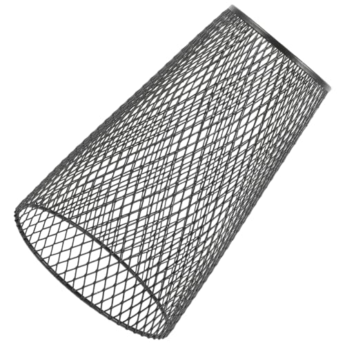 Ciieeo Metall Lampenschirm Hängelampe Retro Industrie Stil Drahtgitter Lampenabdeckung Robuster Eisendraht Lampenschirm für Wohnzimmer Bar Schlafzimmer Dekoration von Ciieeo