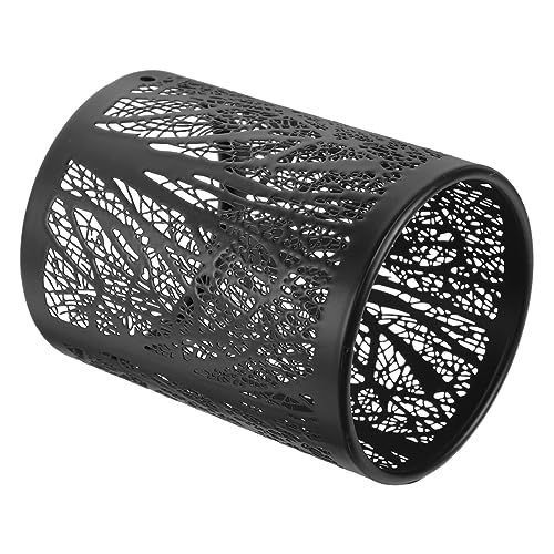 Ciieeo Metall Lampenschirm für Tischlampe Minimalistisches Design Dekorativer Lampenschirm für Kerzen und Kleine Leuchten für Wohnzimmer und Restaurants Ciieeo Metall Lampenschirm für Tischlampe Minimalistisches Design Dekorativer Lampenschirm für Kerzen und Kleine Leuchten für Wohnzimmer und Restaurants von Ciieeo