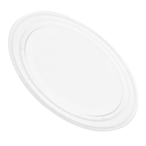 Ciieeo Mikrowellen-Drehteller aus Glas, hitzebeständig, Ersatz-Tablett, glatte Oberfläche, leicht zu reinigen, Mikrowellen-Zubehör von Ciieeo