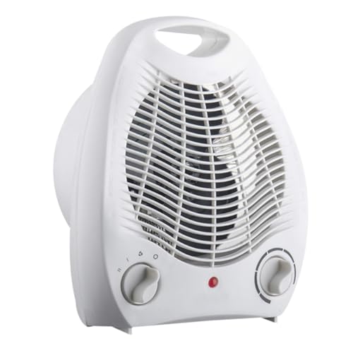 Ciieeo Mini Heizlüfter für Zuhause Tragbarer Heizkörper mit Überhitzungsschutz und Temperaturregelung für Schlafzimmer Badezimmer und und Energieeffizient Geeignet von Ciieeo