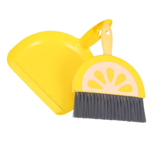 Ciieeo Mini Kehrschaufel und Handfeger Set Strapazierfähiger Vielseitig für Haushalt Büro Auto Petfreundlich Kompakt und Leicht für Einfache von Tisch und Boden von Ciieeo