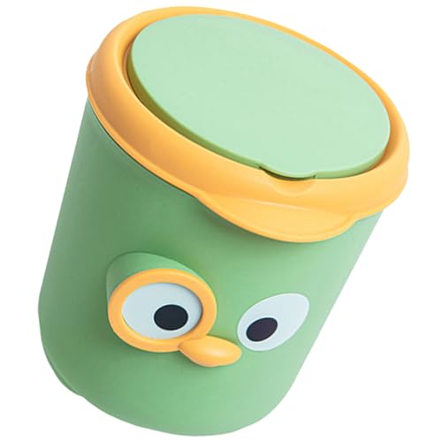 Ciieeo Kleiner Mülleimer mit Deckel Süßer Cartoon Schreibtisch Mülleimer Kompakter Abfalleimer für Büro und Schlafzimmer für Tisch Vielseitig Einsetzbarer Papierkorb Ciieeo Kleiner Mülleimer mit Deckel Süßer Cartoon Schreibtisch Mülleimer Kompakter Abfalleimer für Büro und Schlafzimmer für Tisch Vielseitig Einsetzbarer Papierkorb von Ciieeo