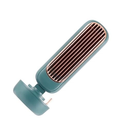 Ciieeo Mini USB Tischventilator mit Luftbefeuchter Multifunktionaler Verdampfungskühler für Büro und Zuhause Grün Leise Tragbar Verbesserte Luftfeuchtigkeit für Trockene Räume von Ciieeo
