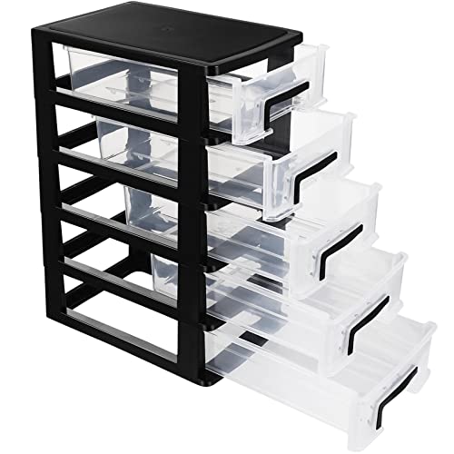 Ciieeo Minikühlschrank Schrank Stapelbar Schublade Schublade Schreibtischorganisator Schubladenorganisator Kunststoff Für Kleinteile Schubladenschrank Schubladenturm von Ciieeo