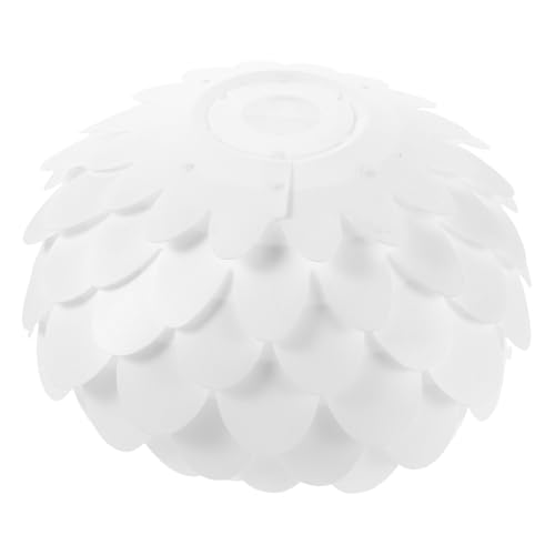 Ciieeo Moderner Fischschuppen Lampenschirm Φ Minimalistisches Design Vielseitig für Tisch Pendelleuchten Kompatibel für Schlafzimmer Wohnzimmer Esszimmer Gleichmäßige Lichtverteilung von Ciieeo