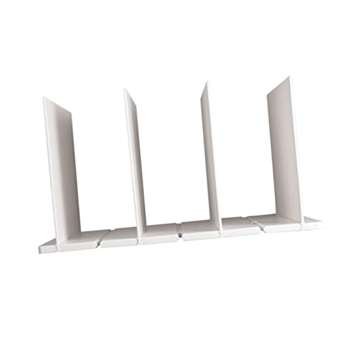 Ciieeo Multifunktionale Regaltrenner aus Kunststoff Verstellbare Aufbewahrungslösung für Bücherregale Kleiderschränke und Schreibtische und Langlebig für Kleidung Handtücher und Ciieeo Multifunktionale Regaltrenner aus Kunststoff Verstellbare Aufbewahrungslösung für Bücherregale Kleiderschränke und Schreibtische und Langlebig für Kleidung Handtücher und von Ciieeo