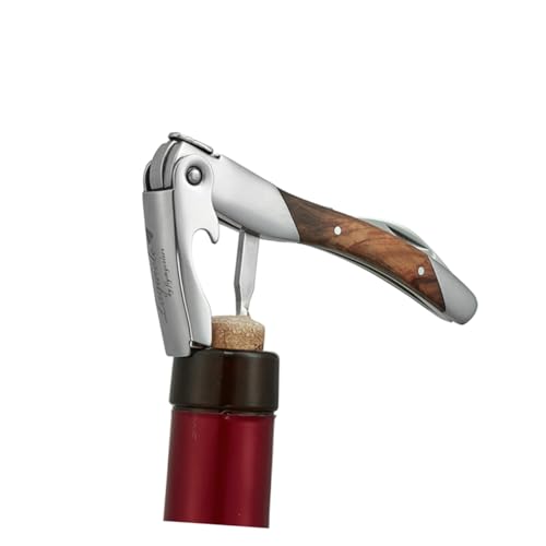 Ciieeo Multifunktionaler Korkenzieher aus mit Holzgriff Flaschenöffner für Weinliebhaber für Hochzeiten und Feiern Zufällige Farbe von Ciieeo