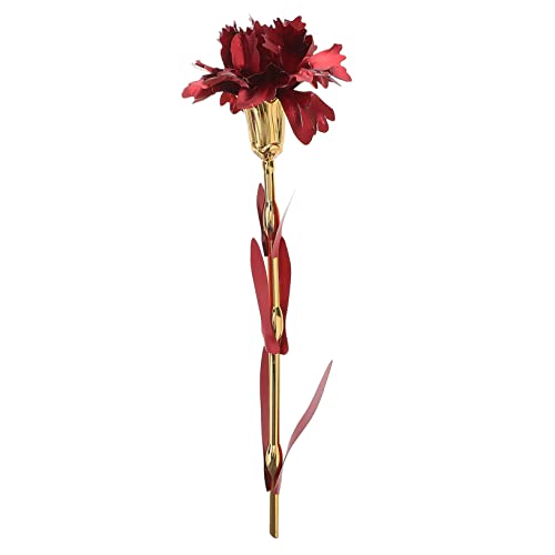Ciieeo Muttertagsgeschenke Nelke die Geschenke Mema-Geschenke das Geschenk künstliche Blumen goldene nelkenblumen zum Muttertag Golden Retriever kleines Geschenk 24k rot Ciieeo Muttertagsgeschenke Nelke die Geschenke Mema-Geschenke das Geschenk künstliche Blumen goldene nelkenblumen zum Muttertag Golden Retriever kleines Geschenk 24k rot von Ciieeo