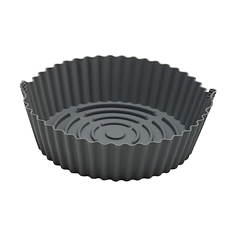 Ciieeo Non Stick Silikon Air Fryer Liner Wiederverwendbare Backform für Heißluftfritteuse Schützt vor Anhaften und Erleichtert die Ciieeo Non Stick Silikon Air Fryer Liner Wiederverwendbare Backform für Heißluftfritteuse Schützt vor Anhaften und Erleichtert die von Ciieeo