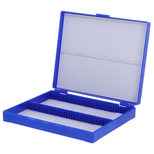 Ciieeo Objektträger Aufbewahrungsbox Fächer Kunststoff Mikroskopische Probenbox Labor Slide Storage Stabile Pathologische Präparate Schutz Organizer Ciieeo Objektträger Aufbewahrungsbox Fächer Kunststoff Mikroskopische Probenbox Labor Slide Storage Stabile Pathologische Präparate Schutz Organizer von Ciieeo