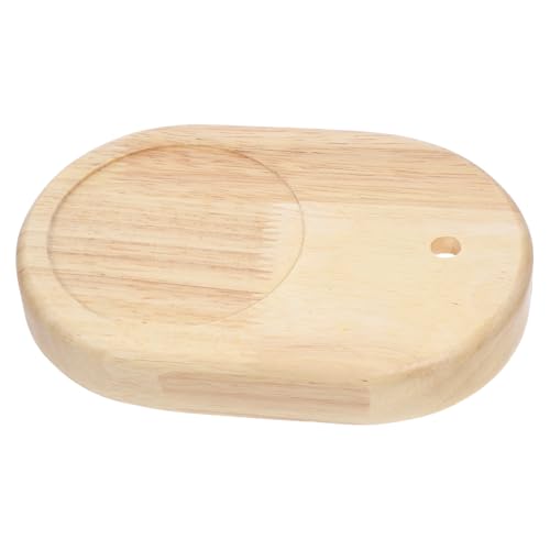 Ciieeo Ovaler Holz Tischlampenfuß mit Kabeldurchführung Praktischer Lampenständer für Schreibtisch Schlafzimmer Wohnzimmer Robuster Holz Vielseitig als Lampenfuß und Deko Display Ciieeo Ovaler Holz Tischlampenfuß mit Kabeldurchführung Praktischer Lampenständer für Schreibtisch Schlafzimmer Wohnzimmer Robuster Holz Vielseitig als Lampenfuß und Deko Display von Ciieeo