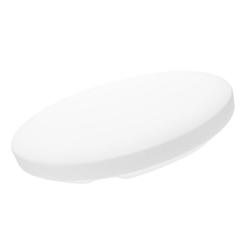 Ciieeo Plastik Deckenleuchtenabdeckung mit Drehverschluss Runde LED Lampenschirm Ersatzkugel für Deckenventilatoren Wandlampen Kompatibel für Schlafzimmer Küche Balkon Flur Robust und von Ciieeo