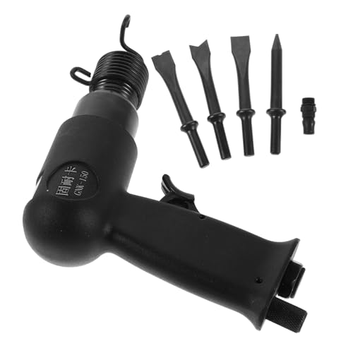 Ciieeo Pneumatisches Air Chisel Kit mit Meißeln Schwerlast Pneumatisches Luftmeißel Werkzeug für Kfz-bremsen Rostentfernung und Metallarbeiten Ergonomisch Langlebig Leistungsstark von Ciieeo
