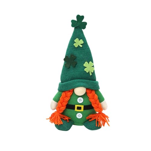 Ciieeo Kreative Puppe Kleeblatt Design St Patricks Day GNOME Puppe Ornament Home Decor Ciieeo Kreative Puppe Kleeblatt Design St Patricks Day GNOME Puppe Ornament Home Decor von Ciieeo