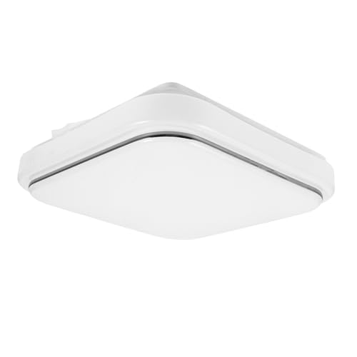 Ciieeo Rechteckiger LED Deckenlampenschirm Moderner Lampenschirm Ersatz für Schlafzimmer Wohnzimmer Flur Einfache Montage Vielseitiger Deckenleuchte Lampenschirm von Ciieeo
