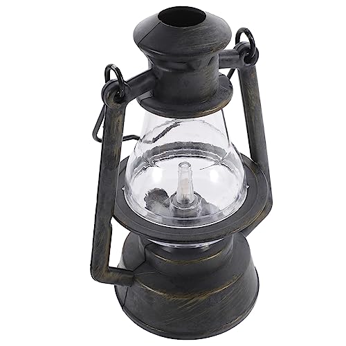 Ciieeo Retro LED Laterne Kupfer Batteriebetriebene Tragbare Zeltlampe mit Griff Hängelampe für Camping Outdoor Tischdekoration Robustes Material Multifunktionale Laterne für Wanderungen von Ciieeo