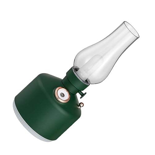 Ciieeo Retro USB Luftbefeuchter mit Nachtlicht für Schlafzimmer Büro Yoga Aromatherapie Diffusor mit Buntem Licht und Automatischer Abschaltung Vielseitig Einsetzbar für Zuhause und von Ciieeo