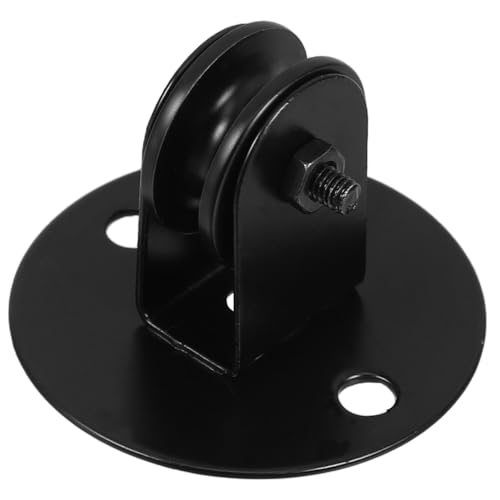 Ciieeo Robuste Eisen pulley für Pendelleuchten Leise und Stabile Seilführung Kompatibel mit Decken Wandleuchten Langlebige Aufhängung für Kronleuchter Einfache Montage von Ciieeo