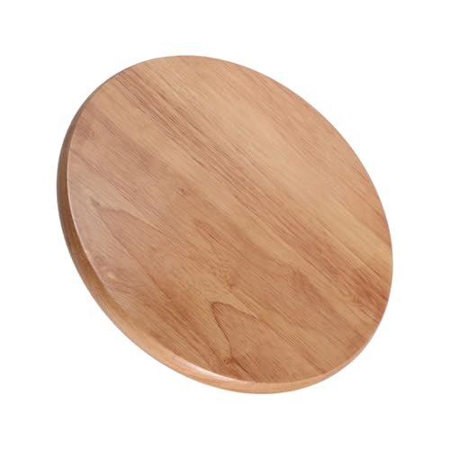 Ciieeo Runder Ersatzsitz aus Holz für Barhocker und Metallstühle Stabile Sitzfläche Komfortabel und Großzügig Einfach zu Montieren Vielseitiges Design für Küche und Wohnzimmer von Ciieeo
