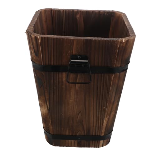 Ciieeo Rustikaler Regenschirmständer aus Karbonisiertem Holz mit Ablauflöchern Freistehend als Schirm Gehstockhalter Vielseitig für Eingangsbereich Büro und Hotel Natürlicher Holz Look Ciieeo Rustikaler Regenschirmständer aus Karbonisiertem Holz mit Ablauflöchern Freistehend als Schirm Gehstockhalter Vielseitig für Eingangsbereich Büro und Hotel Natürlicher Holz Look von Ciieeo