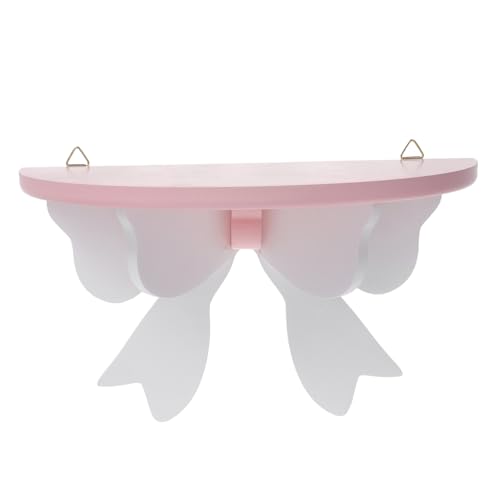 Ciieeo Rustikales Holz Wandregal Schwebend Bogenförmiges Dekoratives Halter Wandregal Holz Lagerung Großes Regal Für Badezimmer Schlafzimmer Kinderzimmer Wohnzimmer von Ciieeo