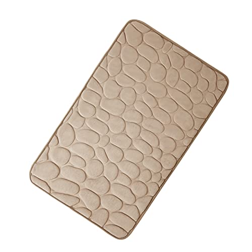 Ciieeo Rutsch Fußmatte aus Memory Schaum Wasserabsorbierende Badezimmermatte für Küche und Toilette Khaki S Rutschfester Bodenschutz mit Massageeffekt und Langlebigem Material Ciieeo Rutsch Fußmatte aus Memory Schaum Wasserabsorbierende Badezimmermatte für Küche und Toilette Khaki S Rutschfester Bodenschutz mit Massageeffekt und Langlebigem Material von Ciieeo