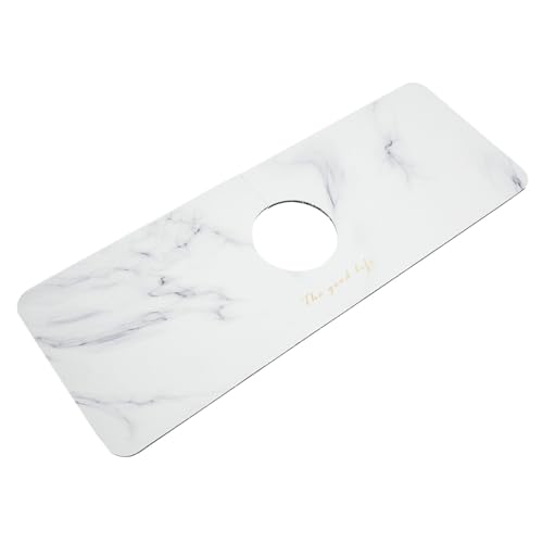 Ciieeo Küchenspüle Spritzschutzmatte Wasserhahn Absorptionsmatte Saugfähiges Pad Für Spüle Wiederverwendbar 38x13,8cm Für Küche Und Badezimmer von Ciieeo