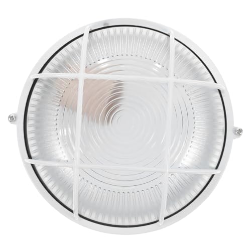 Ciieeo Sauna Wandlampe Innen Anti explosionsschutz Sauna Raum Lampe Fassung Zinclegierung Glas Lampenschirm Flurbeleuchtung Einfach Installierbar Robust von Ciieeo