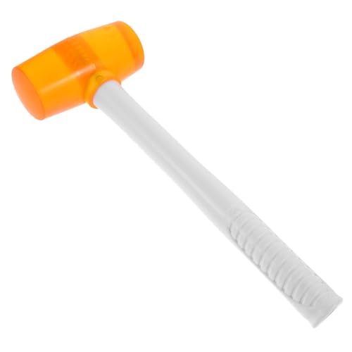 Ciieeo Schlagfester Transparenter Gummihammer mit Vibrationsdämpfendem Kopf Rutschfest für Bodenverlegung Möbelmontage und Geräuscharme Heimwerkerwerkzeug Leicht und Verschleißfest von Ciieeo